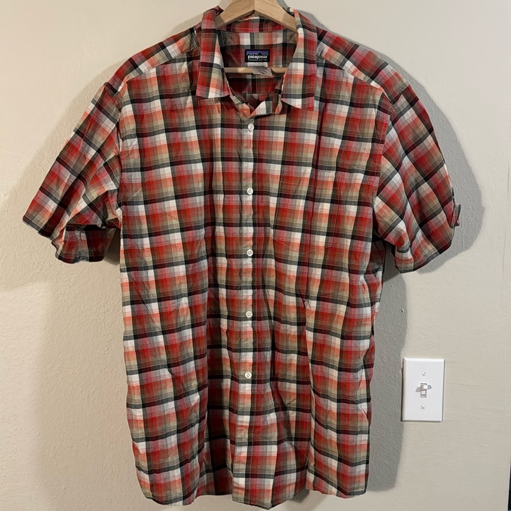 Patagonia Cotton polo button down. XL